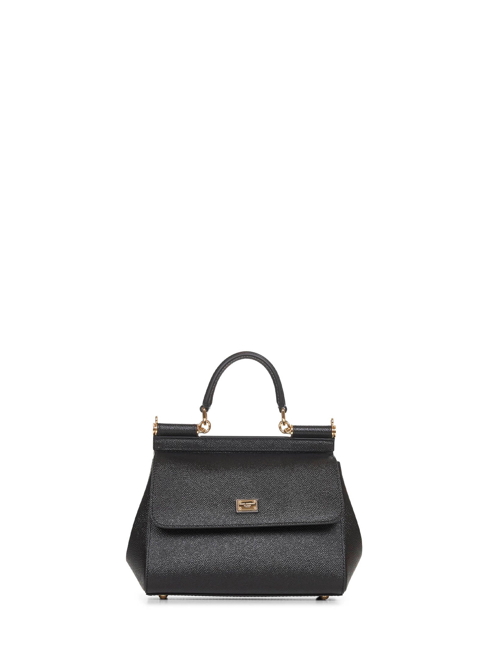 Dolce & Gabbana Women Black Medium Sicily Handbag