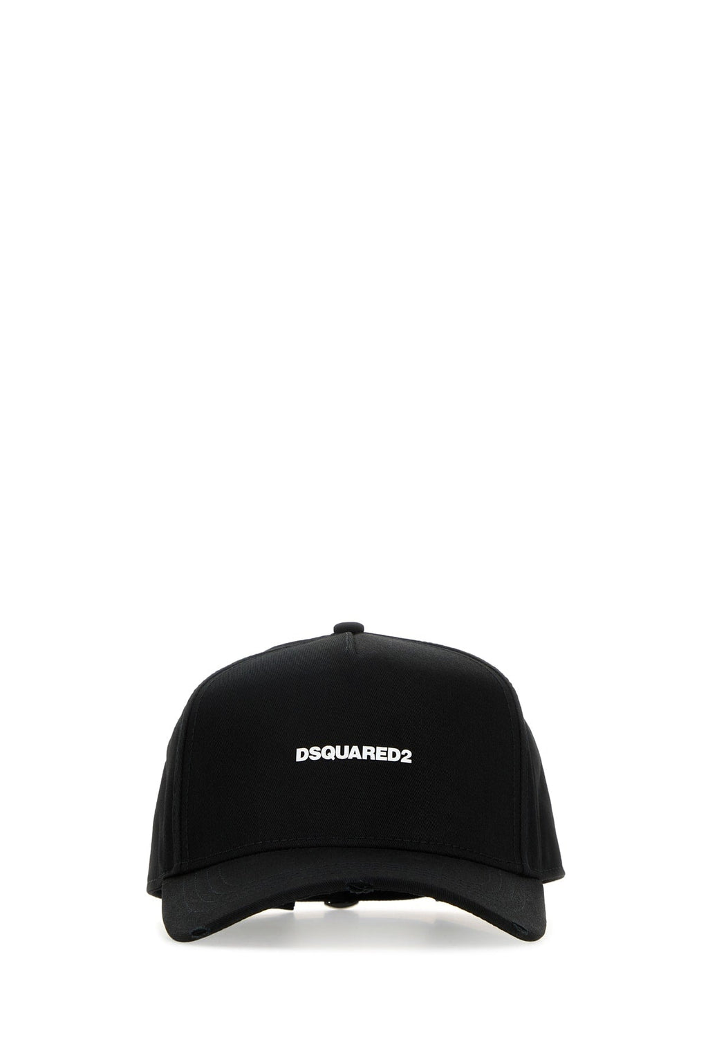 Dsquared Men Black Cotton Baseball Cap