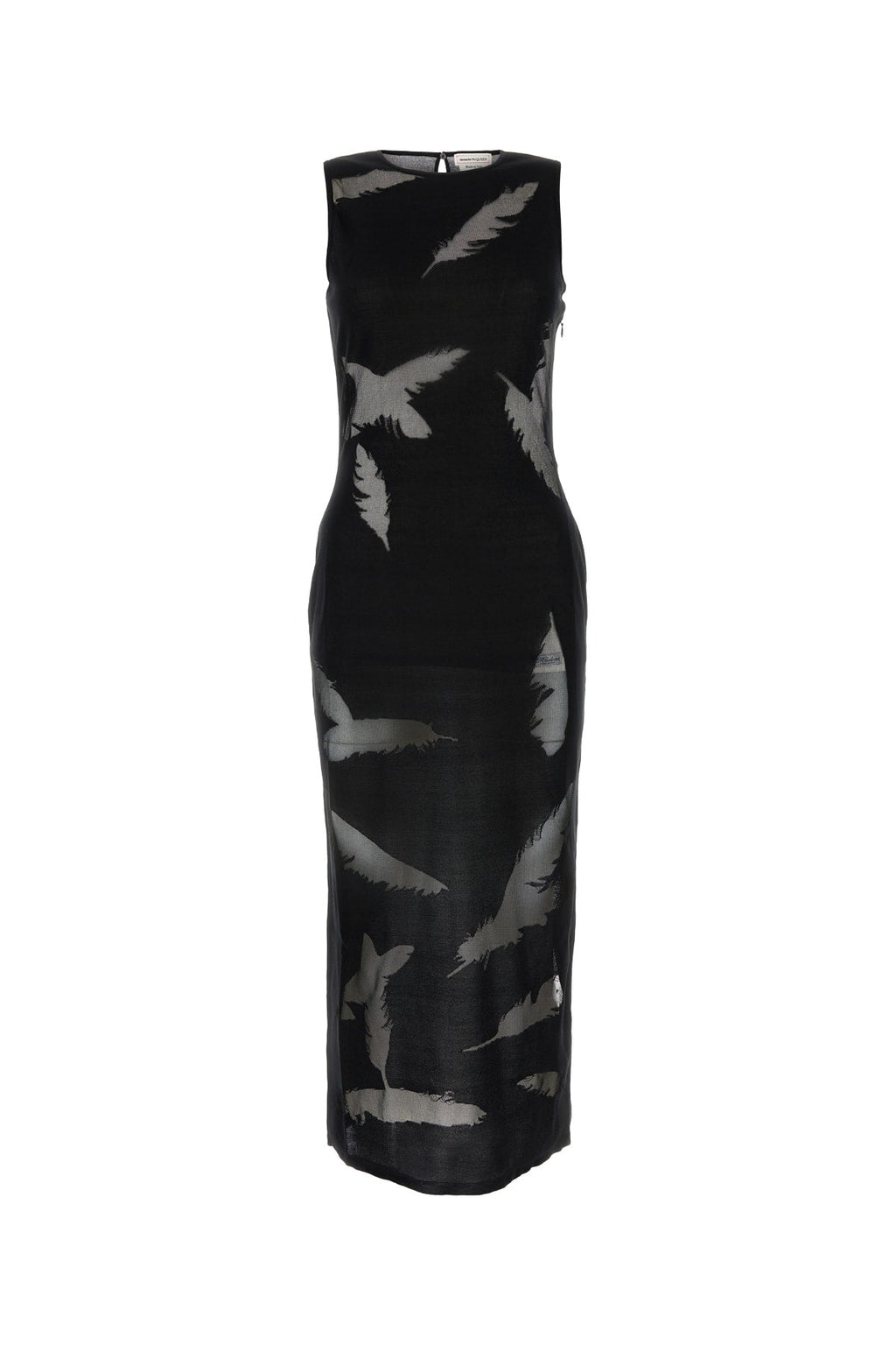 Alexander Mcqueen Women Feathr Intrs Pncl Dr