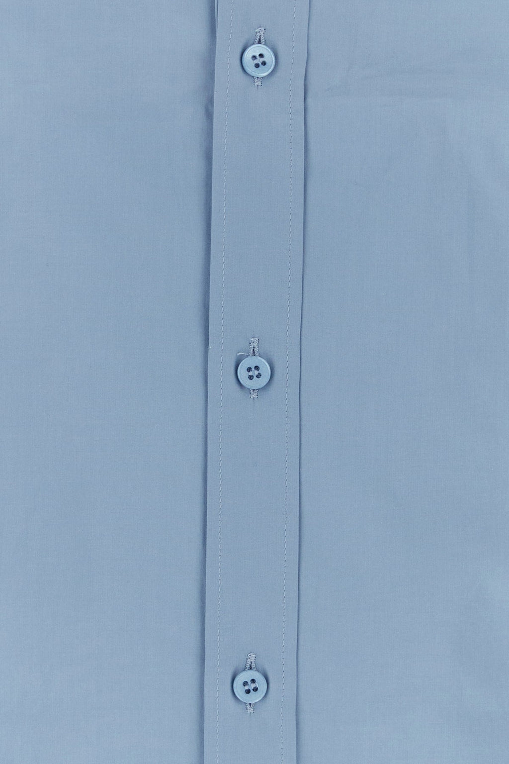 Dolce & Gabbana Men Powder Blue Poplin Shirt