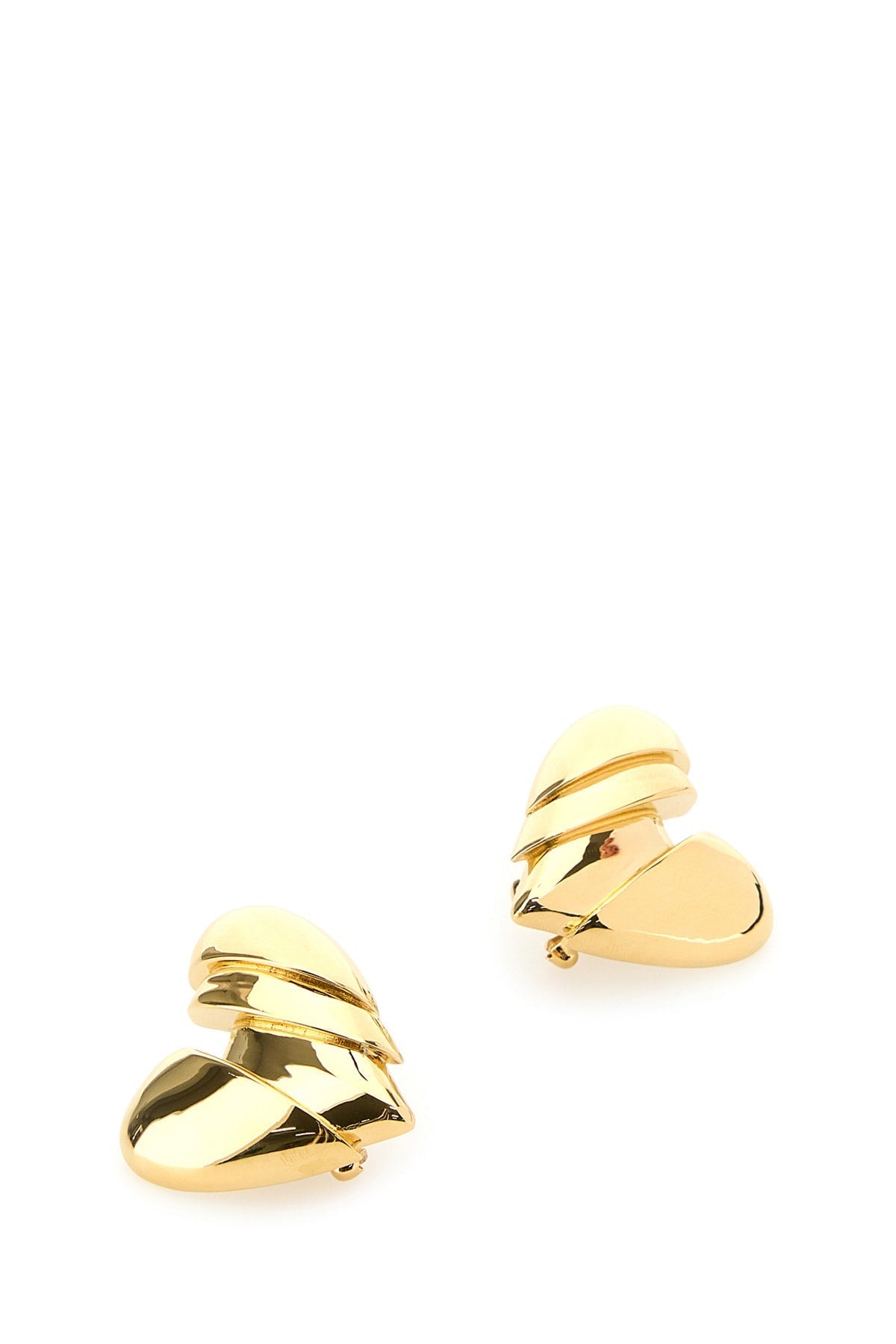 Amina Muaddi Women Heartbreaker Earring Gold Base