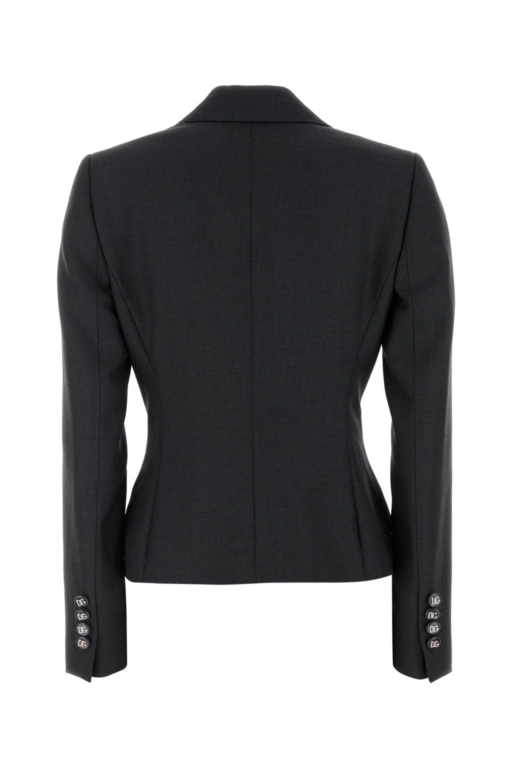 Dolce & Gabbana Women Dark Grey Wool Blazer