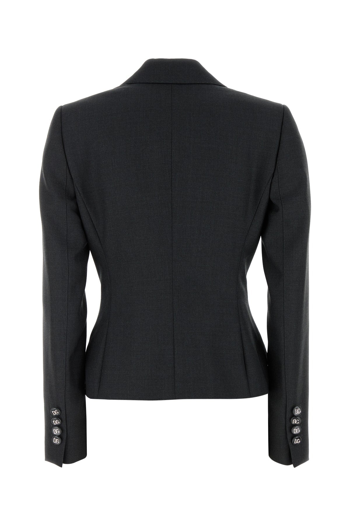 Dolce & Gabbana Women Dark Grey Wool Blazer
