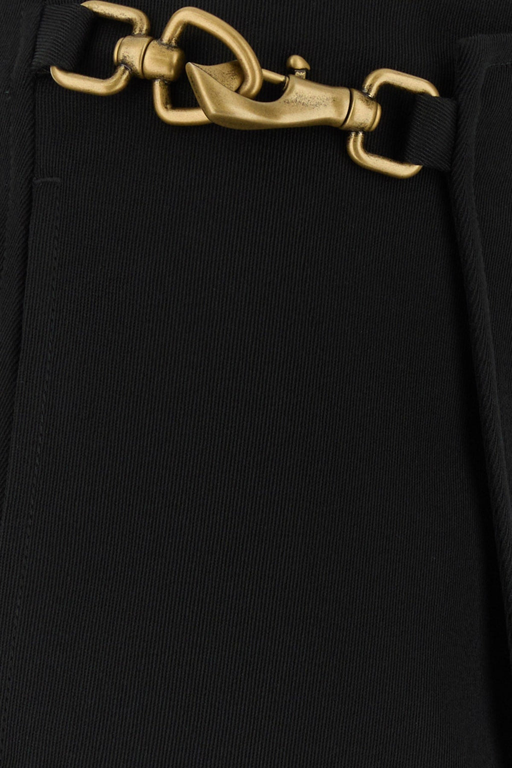 Burberry Women Black Wool Mini Skirt