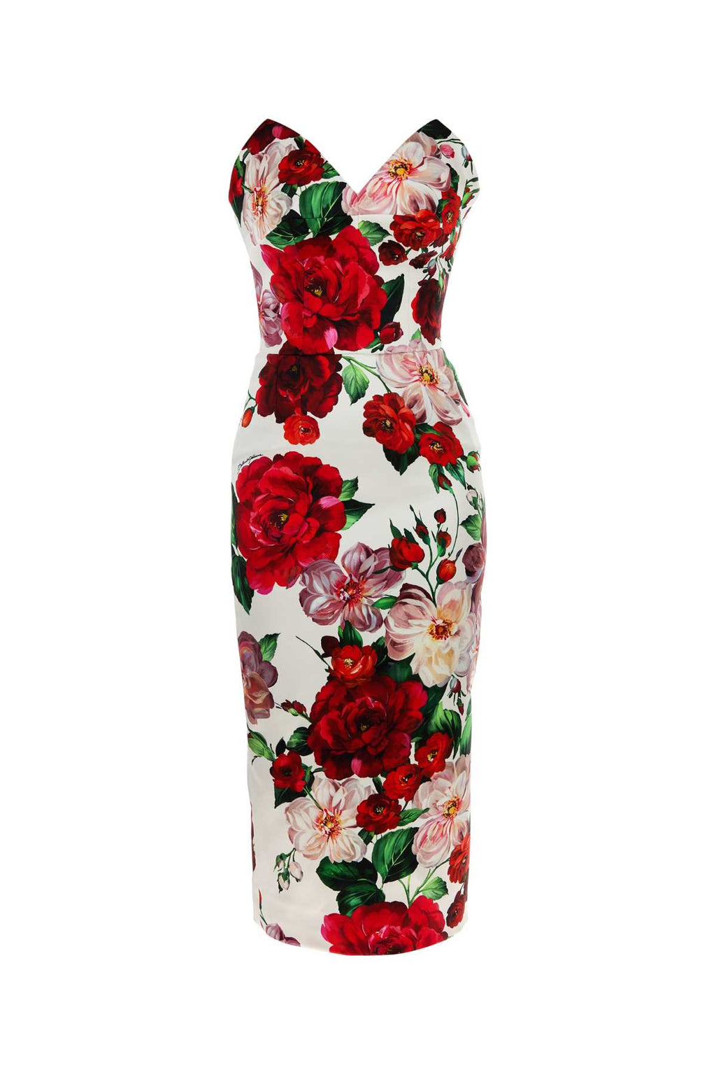 Dolce & Gabbana Women Printed Satin Dress