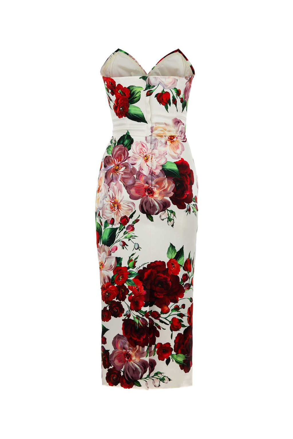 Dolce & Gabbana Women Printed Satin Dress