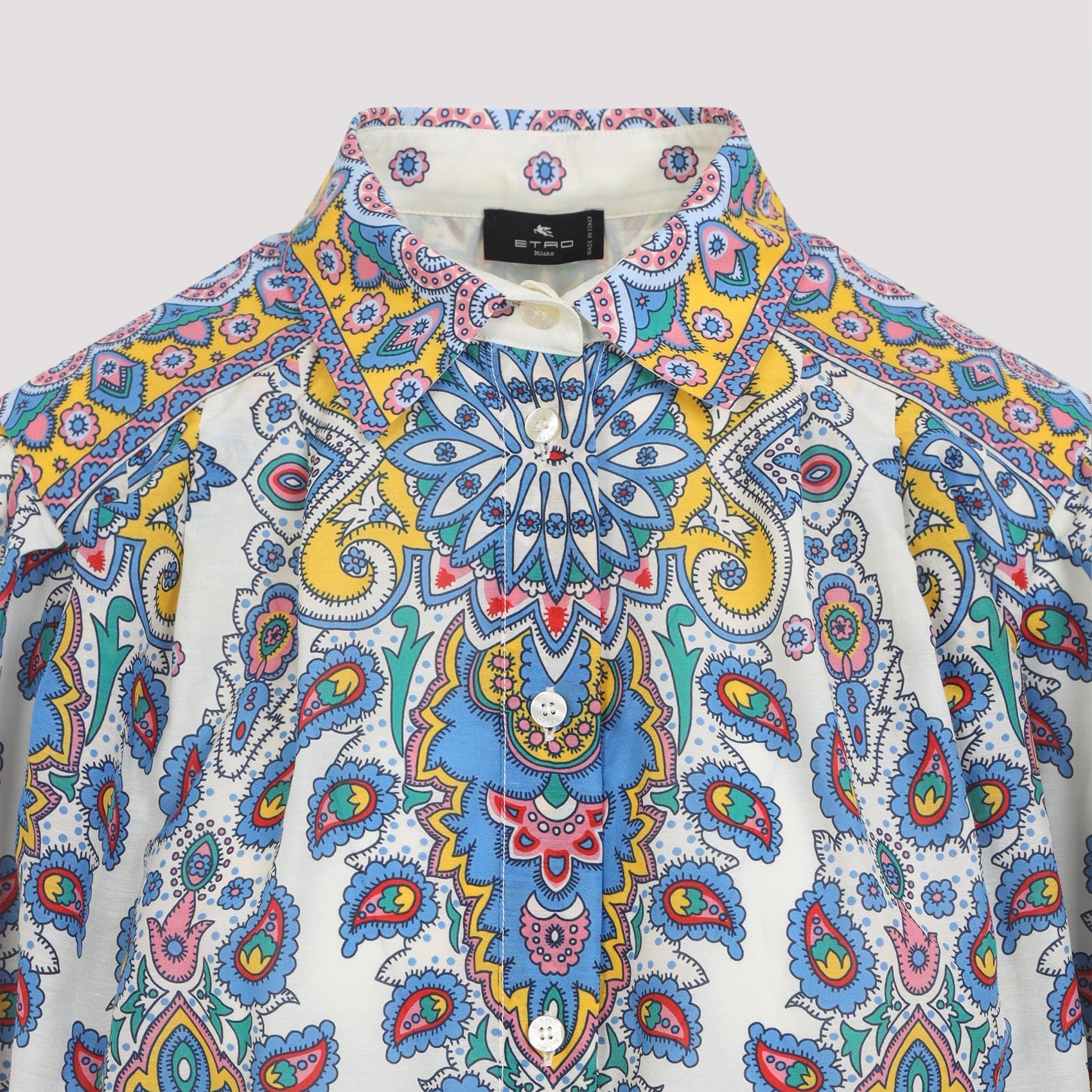 Etro Cotton And Silk Blouse Women