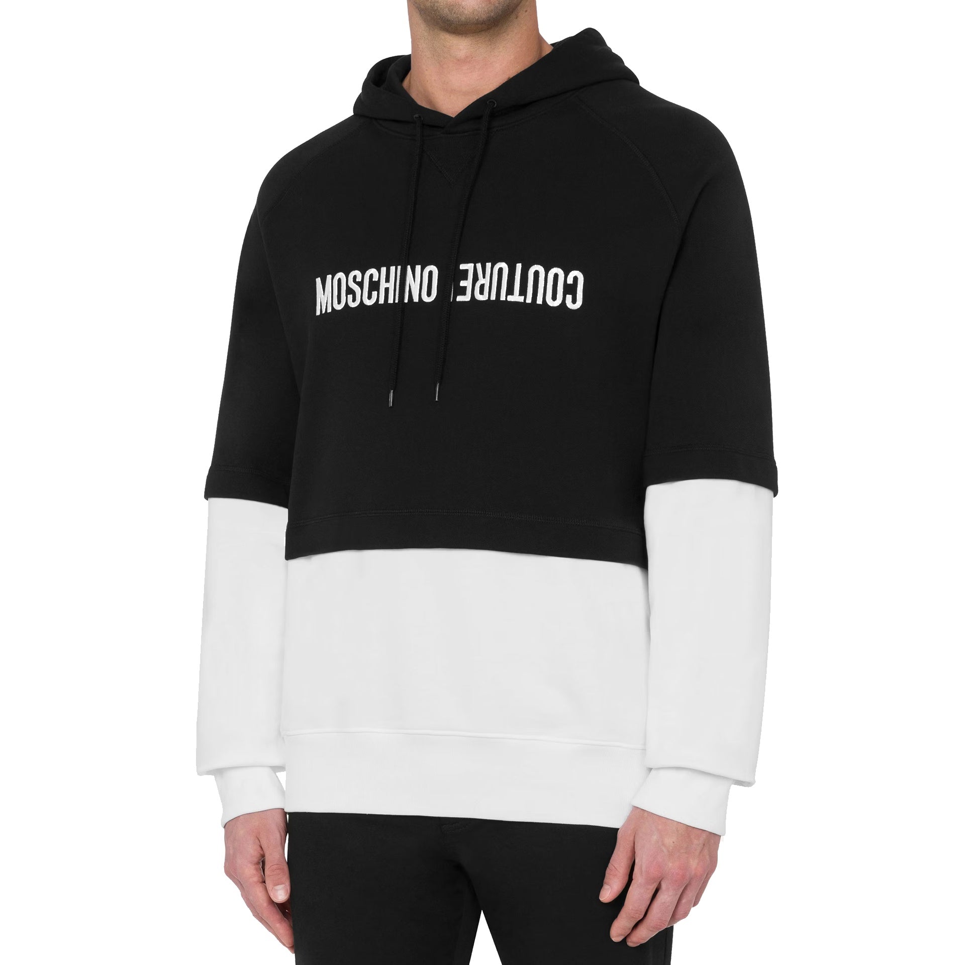 Moschino Cotton Hooded Sweatshirt Men