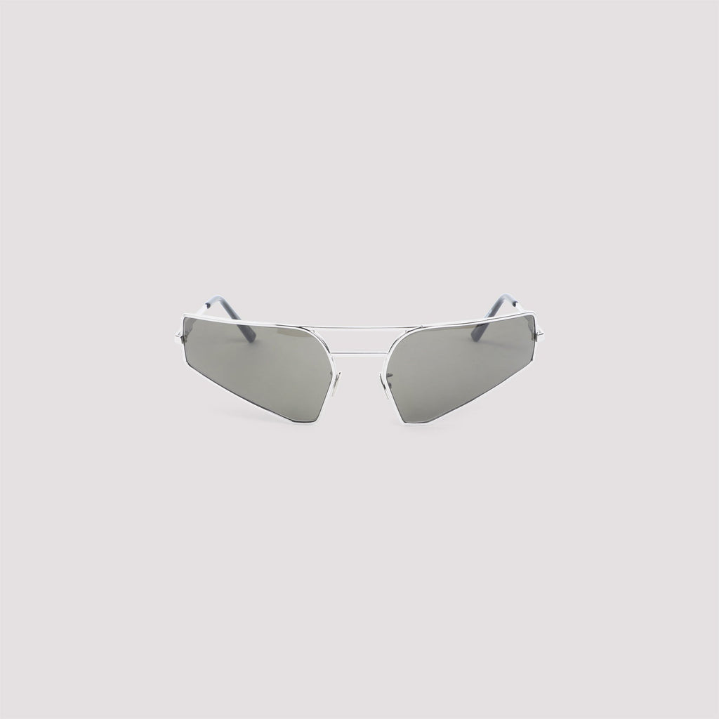 Rick Owens Prong Silver Sunglasses Men