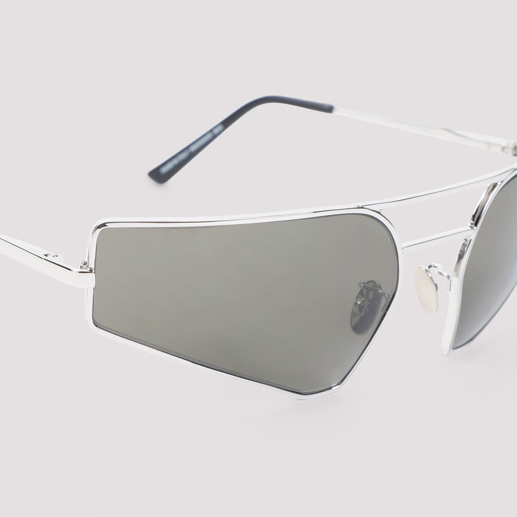 Rick Owens Prong Silver Sunglasses Men