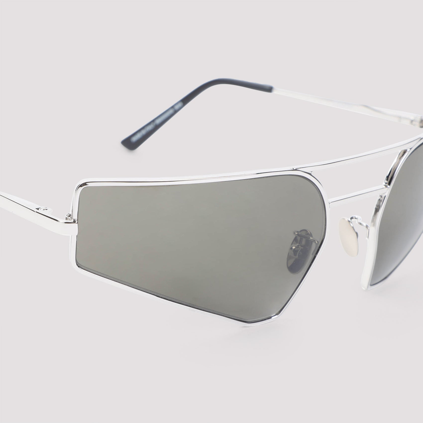 Rick Owens Prong Silver Sunglasses Men