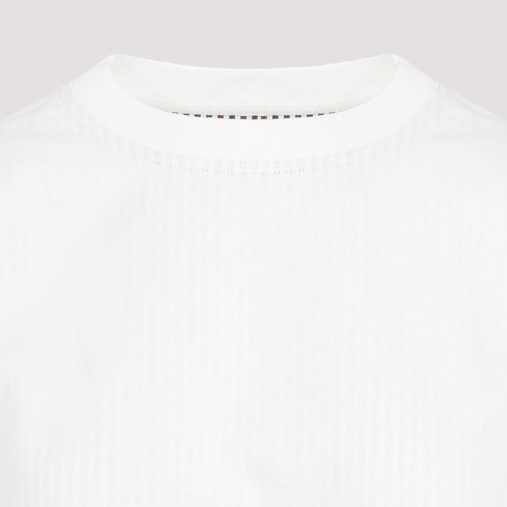 Bottega Veneta Double Layer Striped Cotton T-Shirt Women