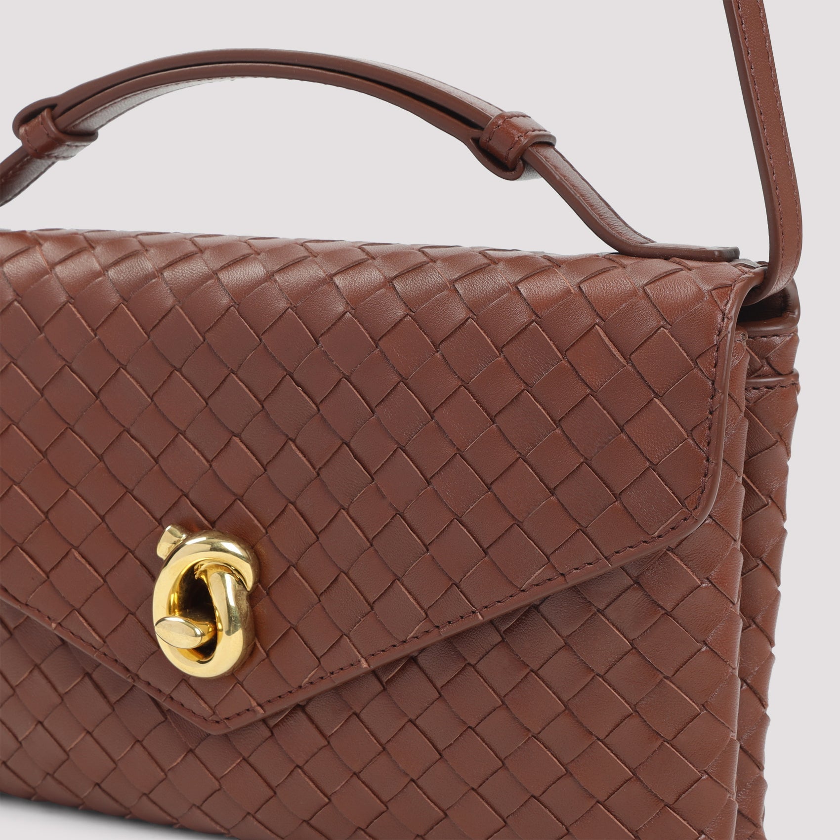 Bottega Veneta Knot Lock Shoulder Bag Women