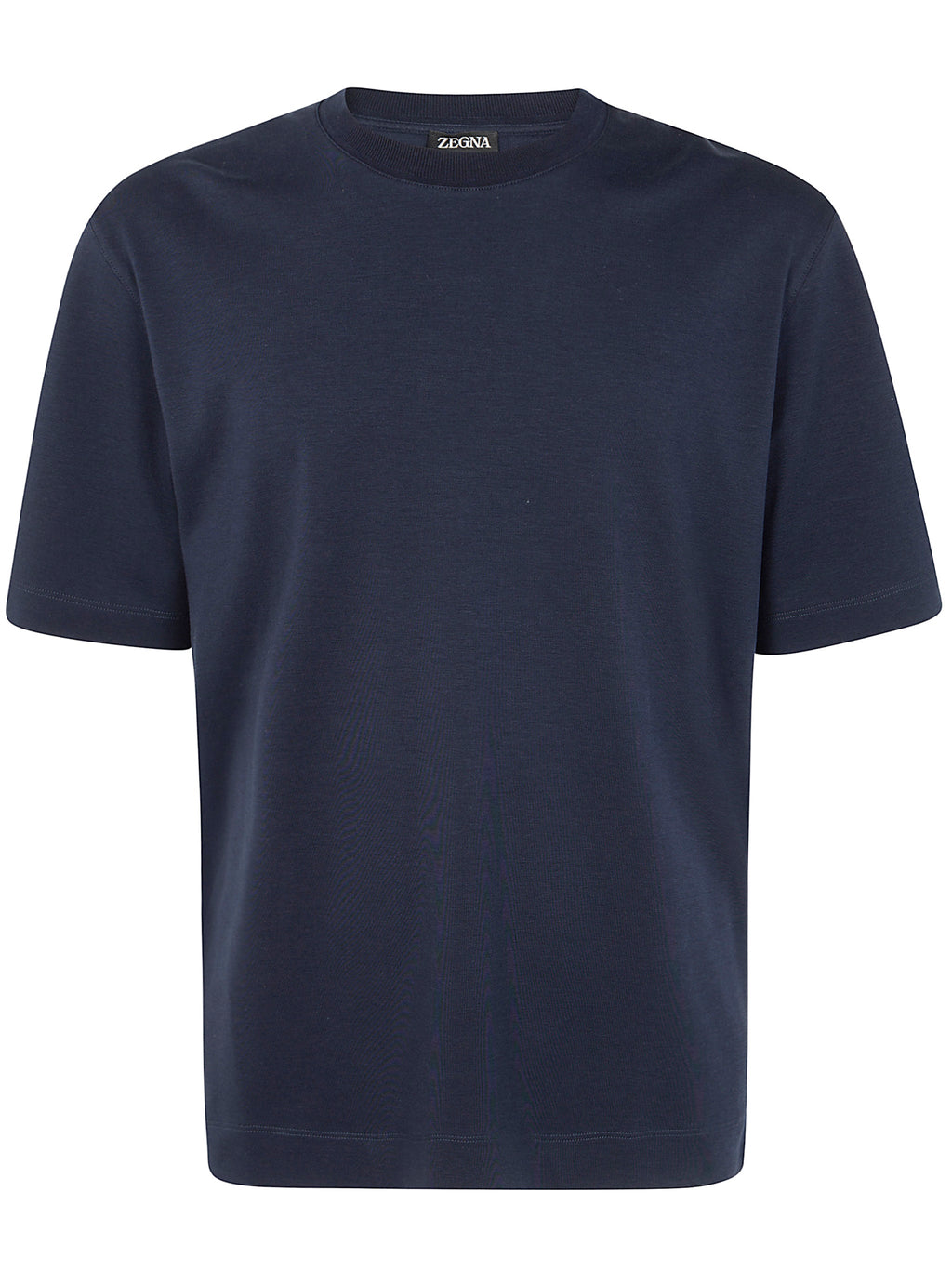 Zegna Men Cotton And Silk T-Shirt