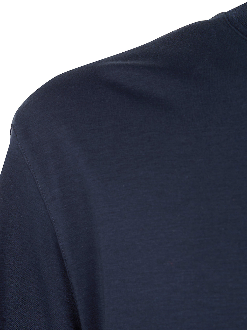 Zegna Men Cotton And Silk T-Shirt