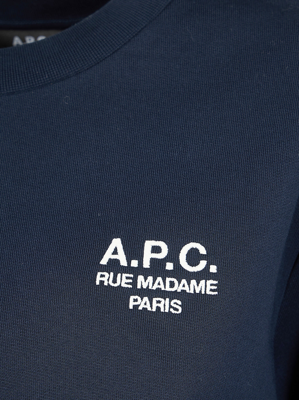 A.P.C. Women "Rue Madame Gots" Standard Sweatshirt