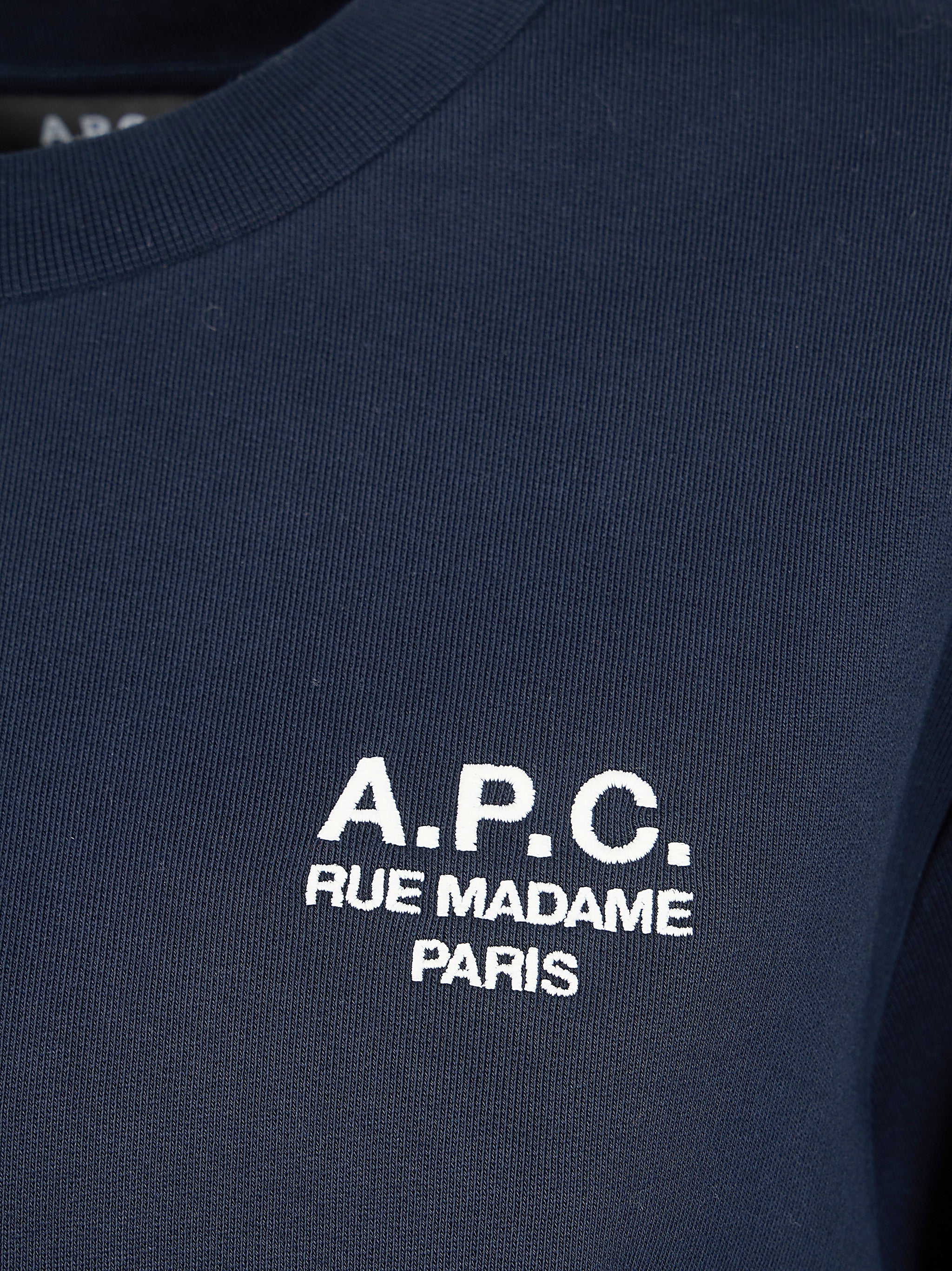 A.P.C. Women "Rue Madame Gots" Standard Sweatshirt