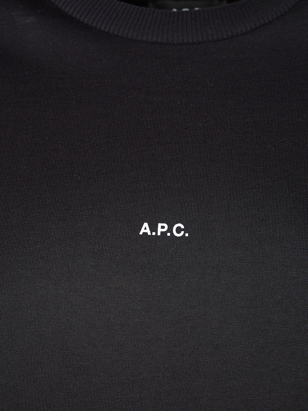 A.P.C. Women "Boxy Micro Logo Gots" T-Shirt