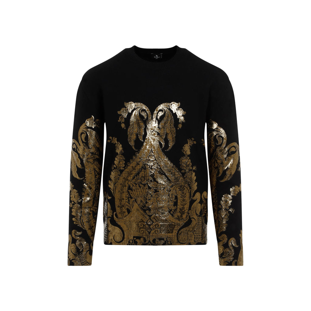 Etro Sweater Lamina Gold Women