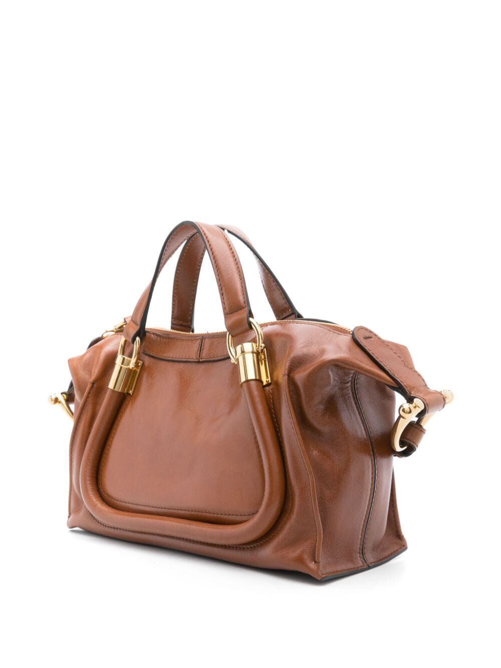 Chloe Women Borsa Paraty 24 Piccola In Pelle Lucida