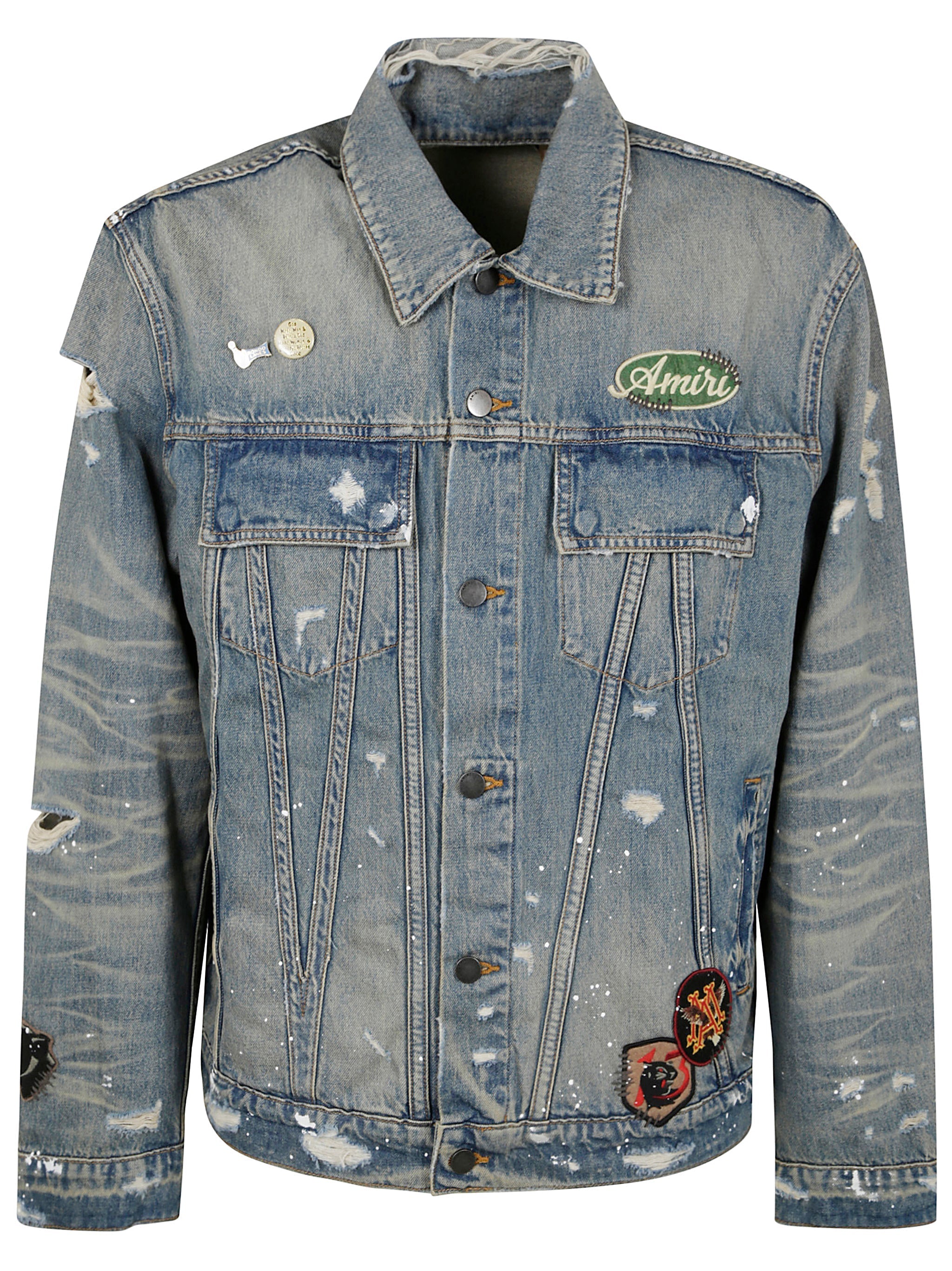 Amiri Unisex Vintage Pegasus Trucker Jacket