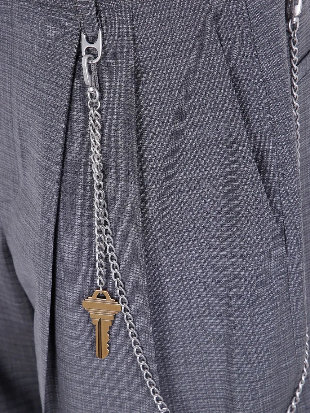 Alexander Wang Women Mid-Rise Trouser With Chain