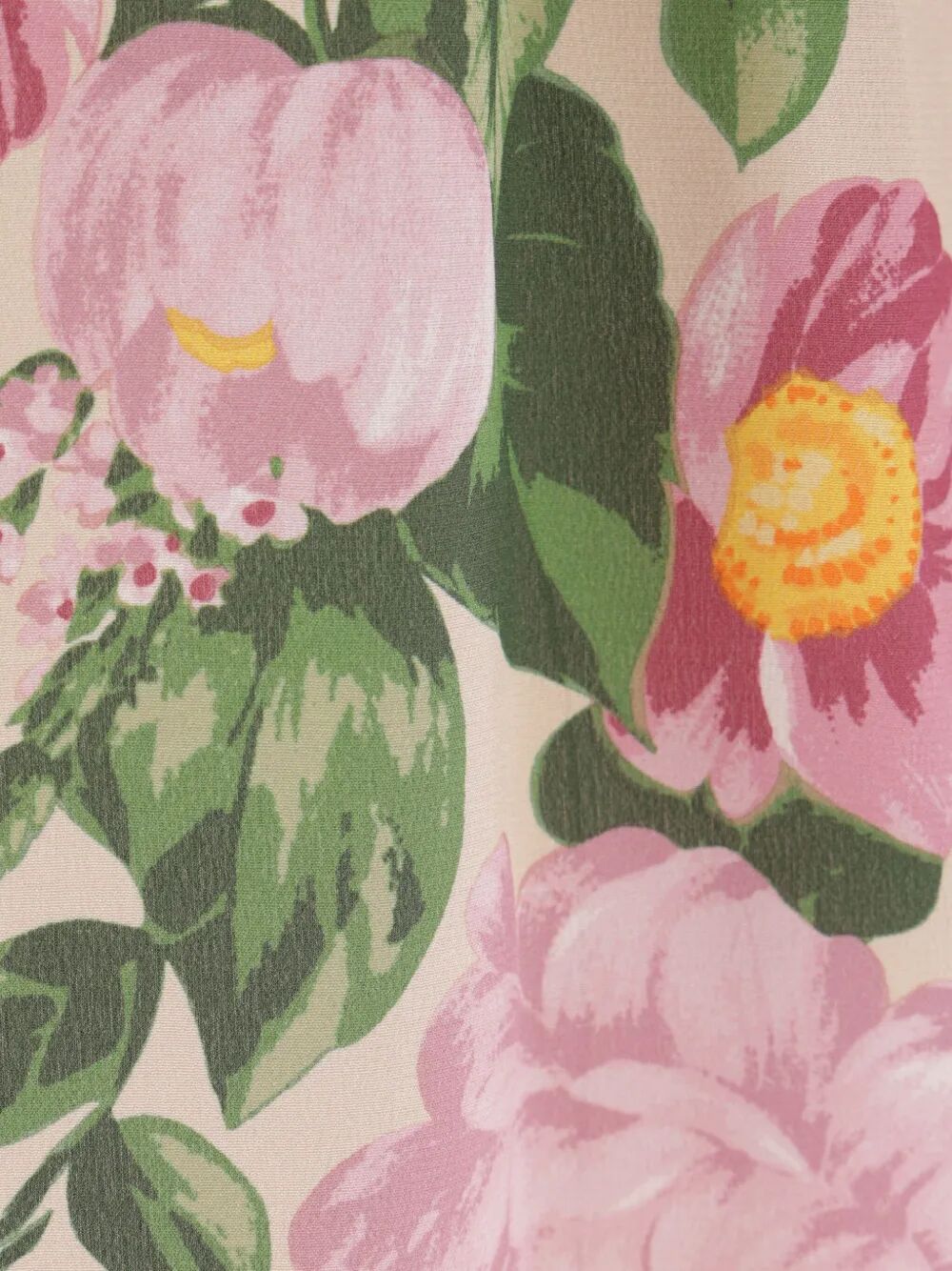 Chloe Women Floreal Print Scarf Shirt