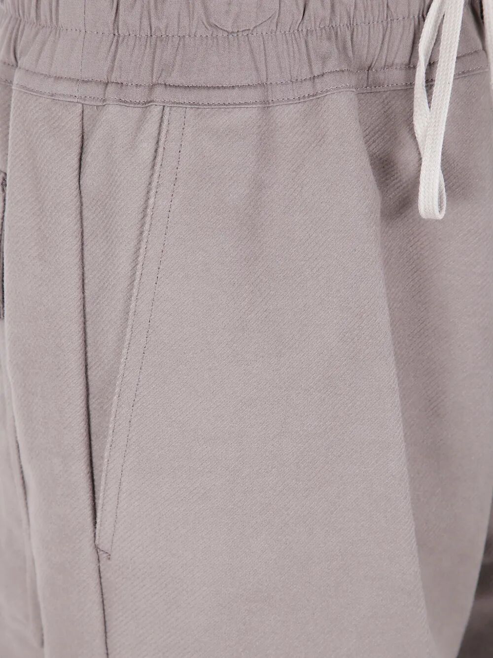 Rick Owens Men "Dietrich Drawstring" Trousers