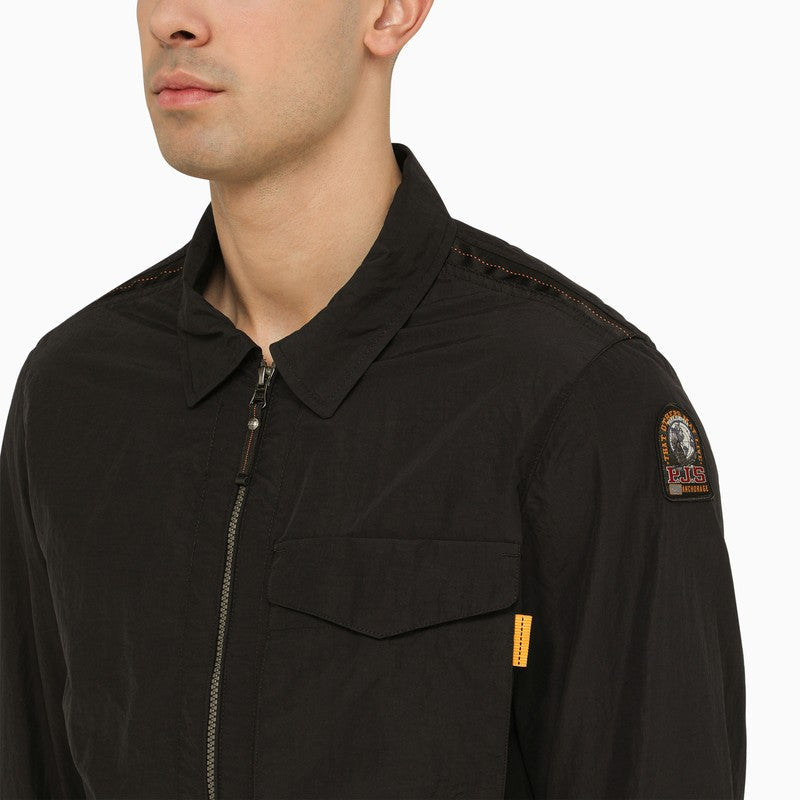 Parajumpers Black Nylon And Cotton Rayner Jacket Men