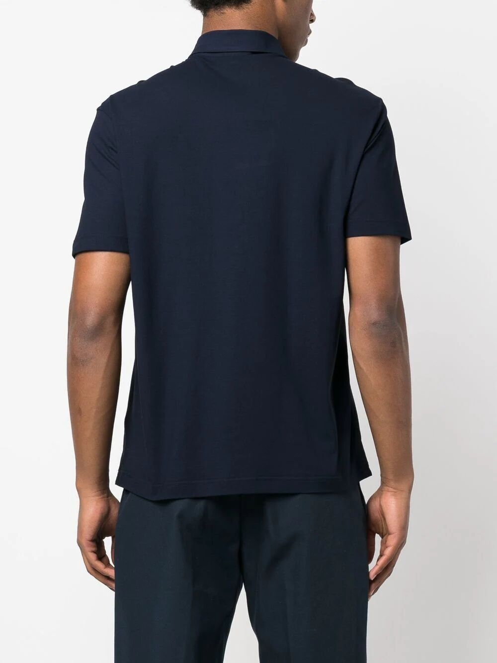 Herno Men Crepe Polo