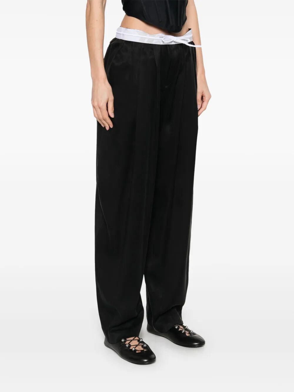 Alexander Wang Women Trouser W/ Turned Down Elastic Waistband
