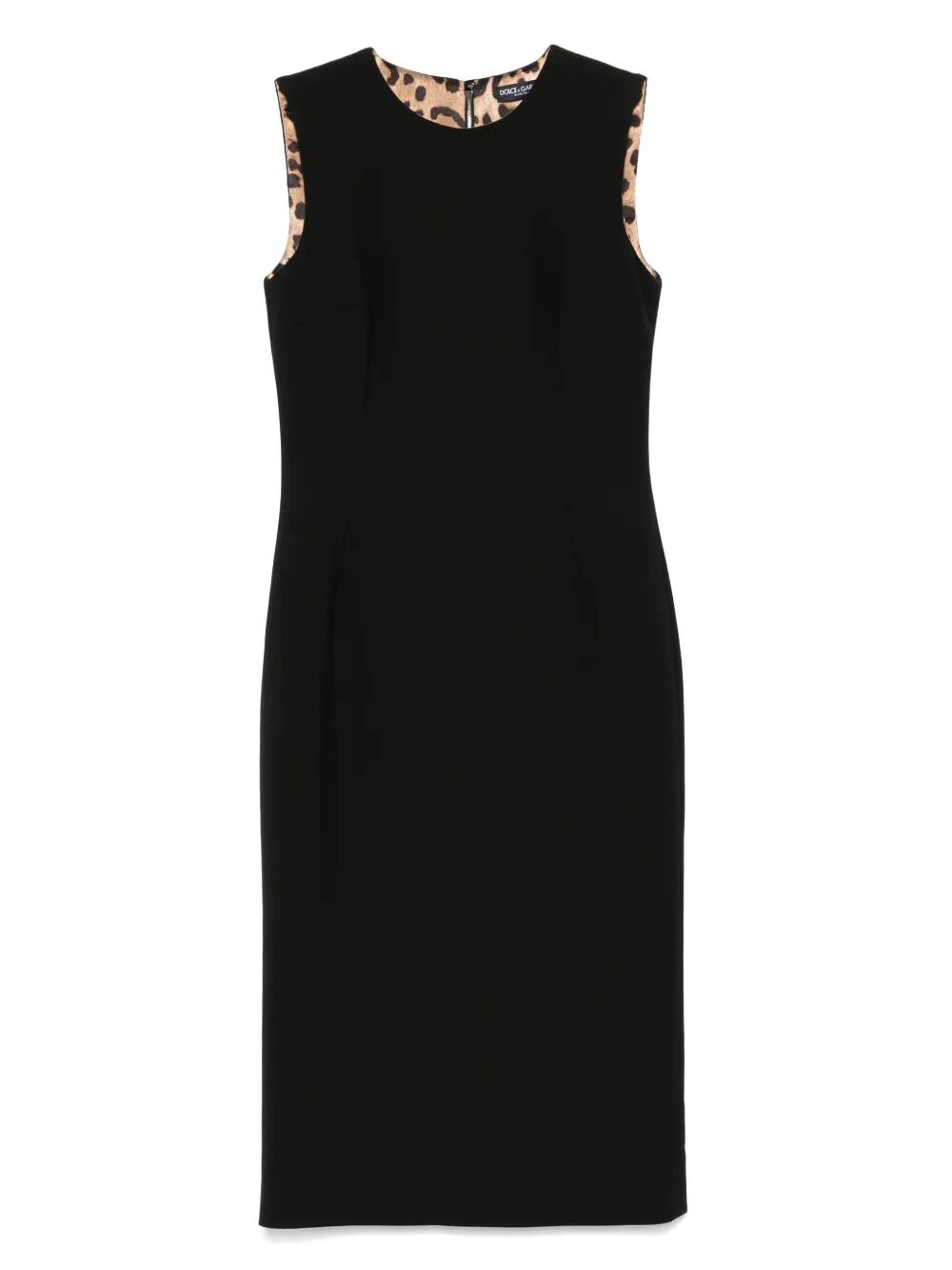 Dolce & Gabbana Women Sleeveless Sheath Midi Dress