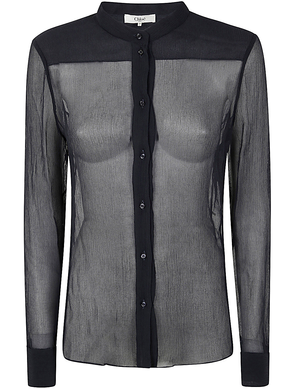 Chloe Women Silk Crepon Shirt