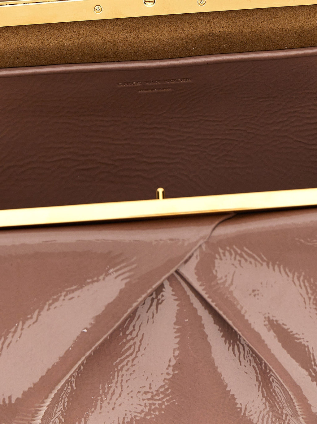 Dries Van Noten Women Patent Clutch