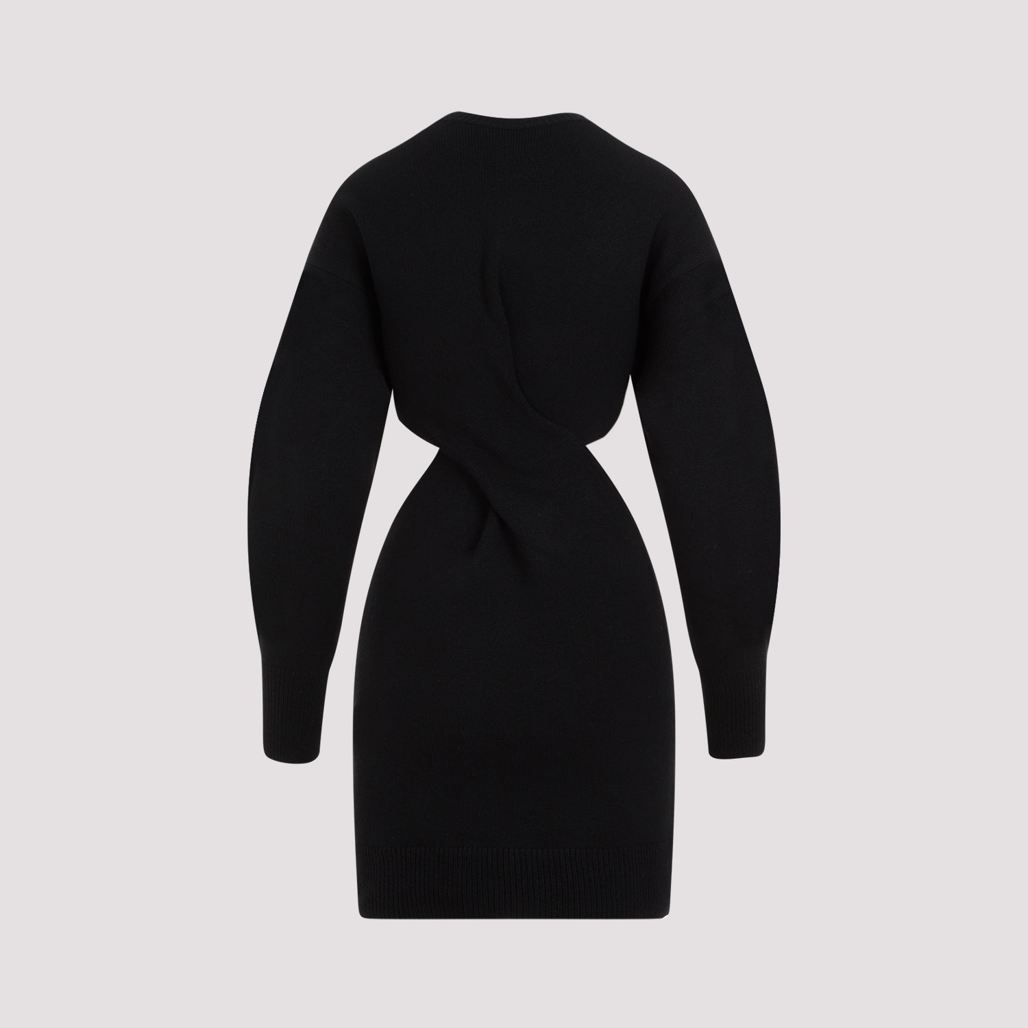 Alexander Mcqueen Wool Mini Dress Women