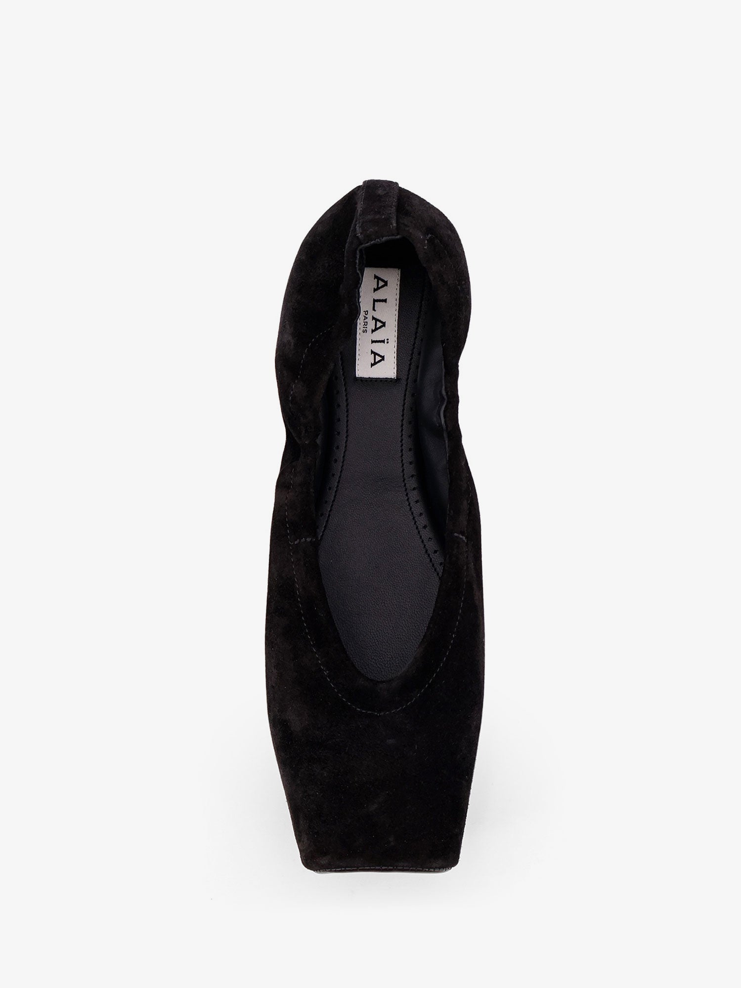 Alaia Women Ballet Flats Suede Ballerinas