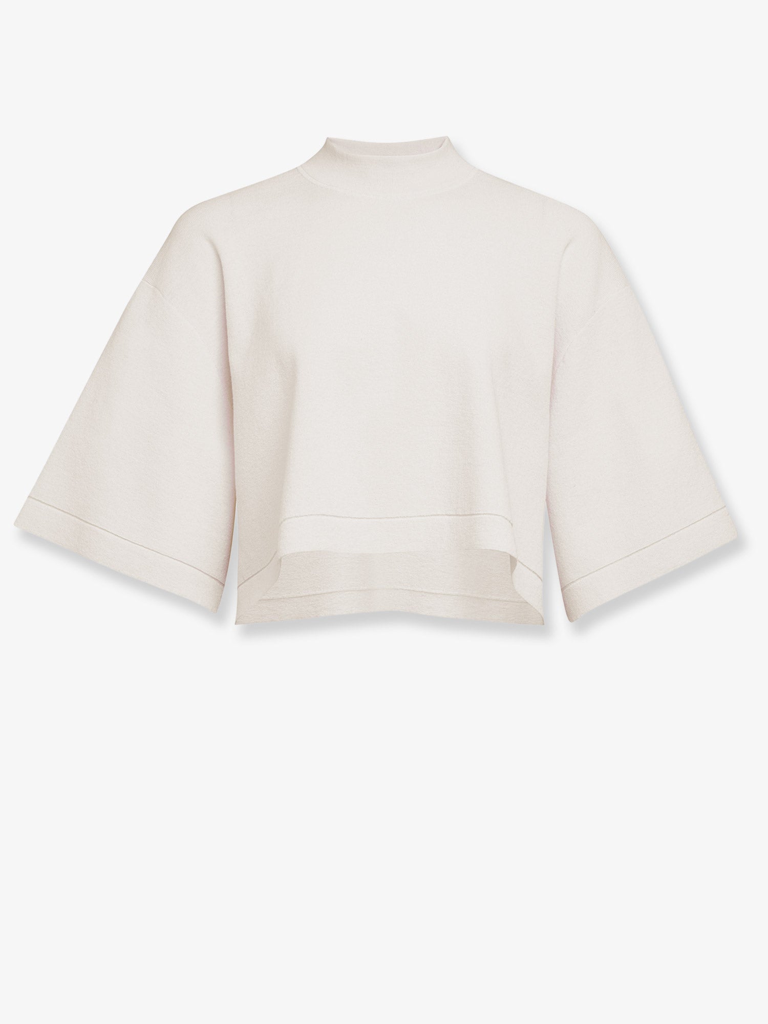 Alaia Women Cropped Cotton Blend Top