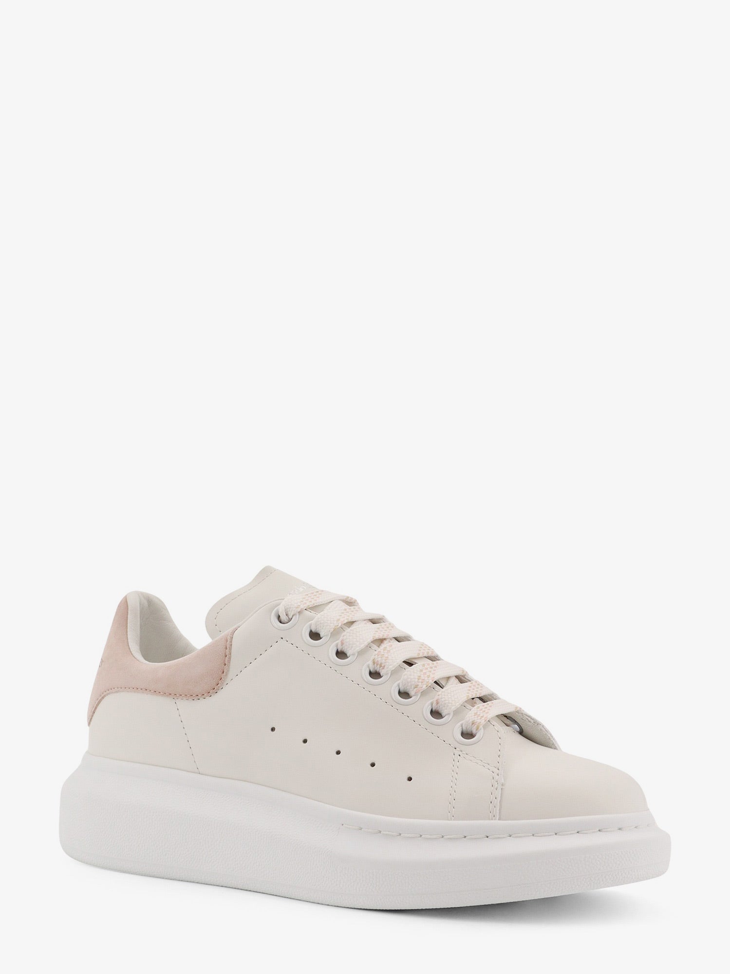 Alexander Mcqueen Women Larry Low-Top Leather Sneakers
