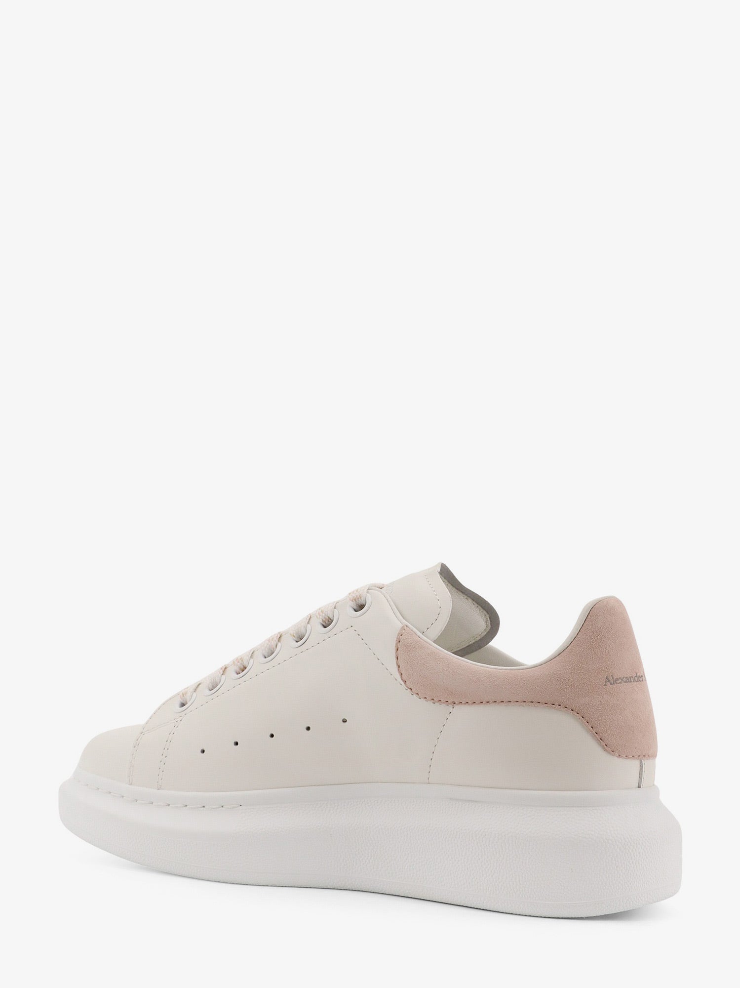 Alexander Mcqueen Women Larry Low-Top Leather Sneakers