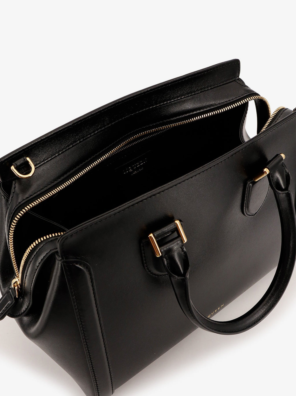 Alexander Mcqueen Women Birdee Large Leather Shoulder Bag