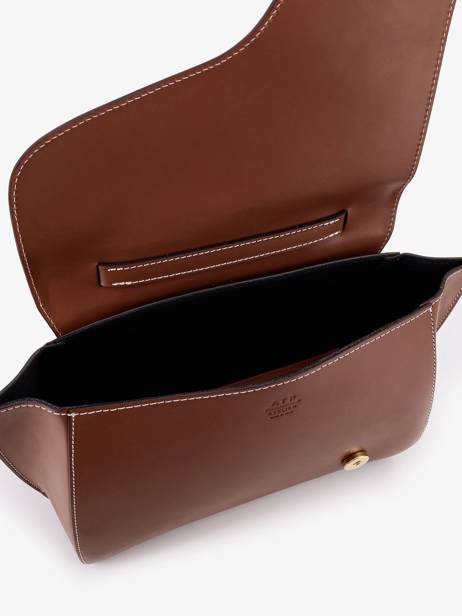 Atp Atelier Women Arezzo Leather Shoulder Bag