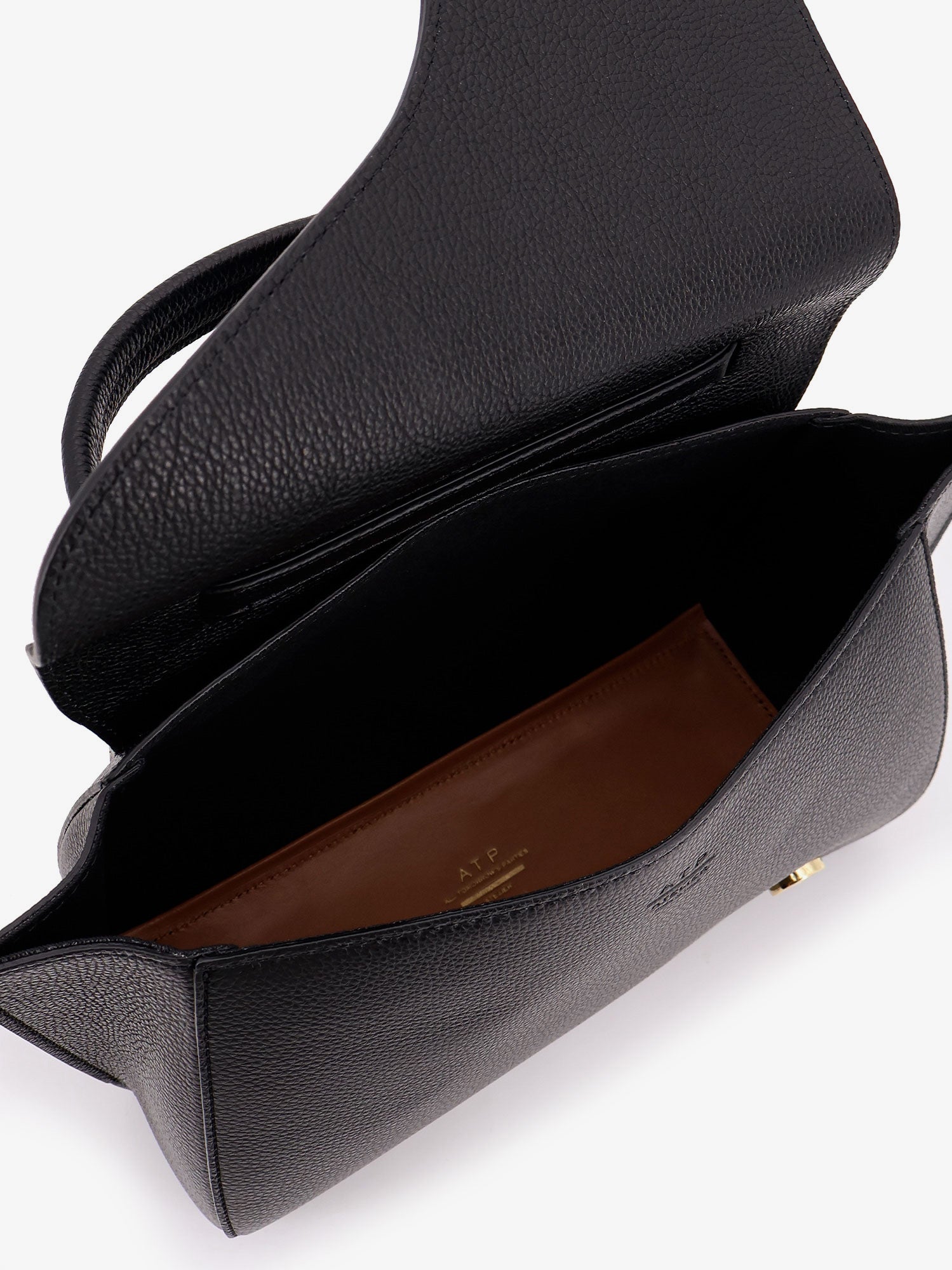 Atp Atelier Women Arezzo Leather Shoulder Bag