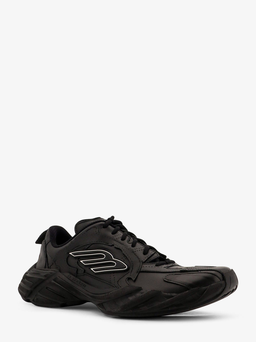 Balenciaga Men Monday Low-Top Leather Sneakers