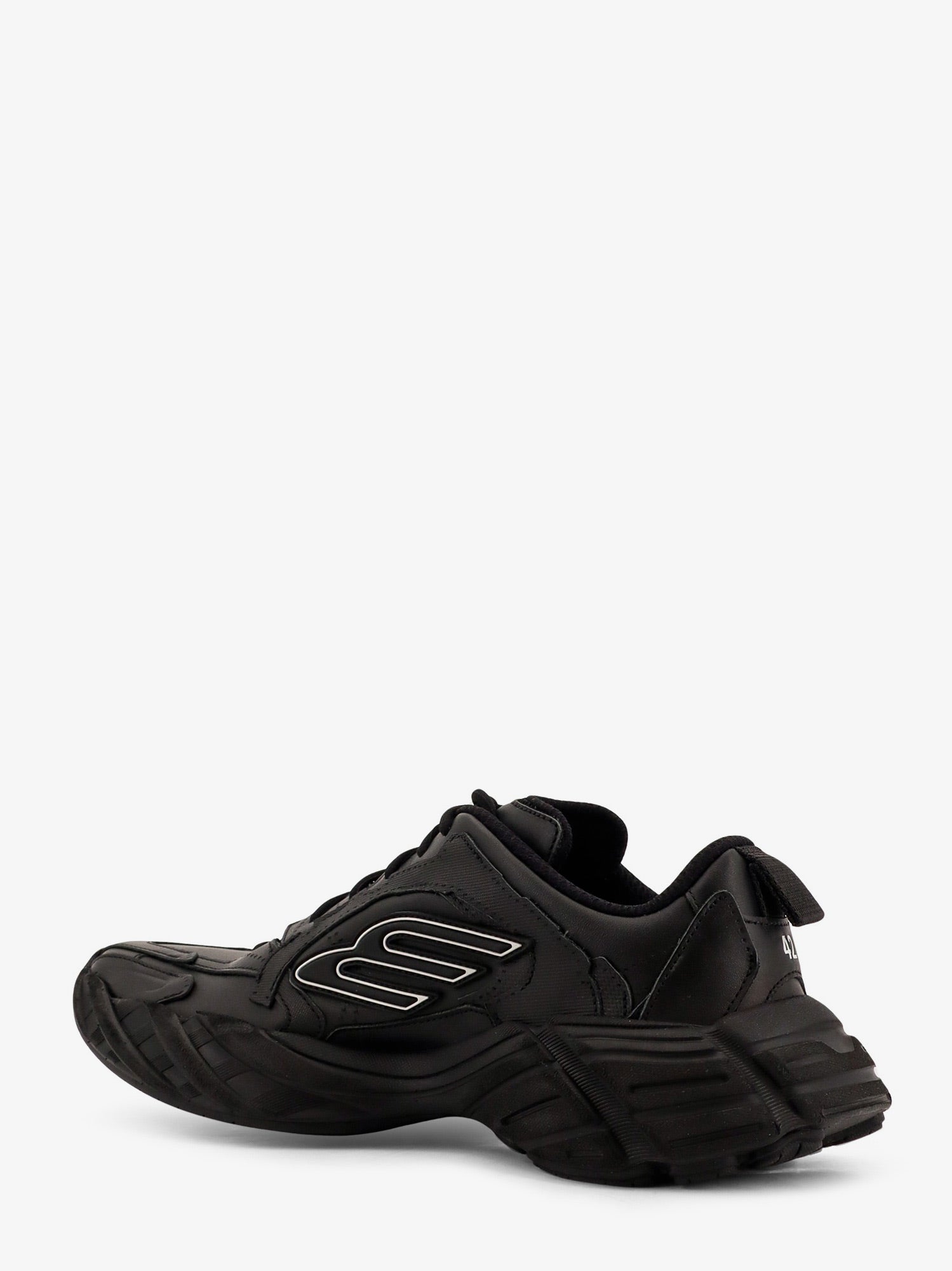 Balenciaga Men Monday Low-Top Leather Sneakers