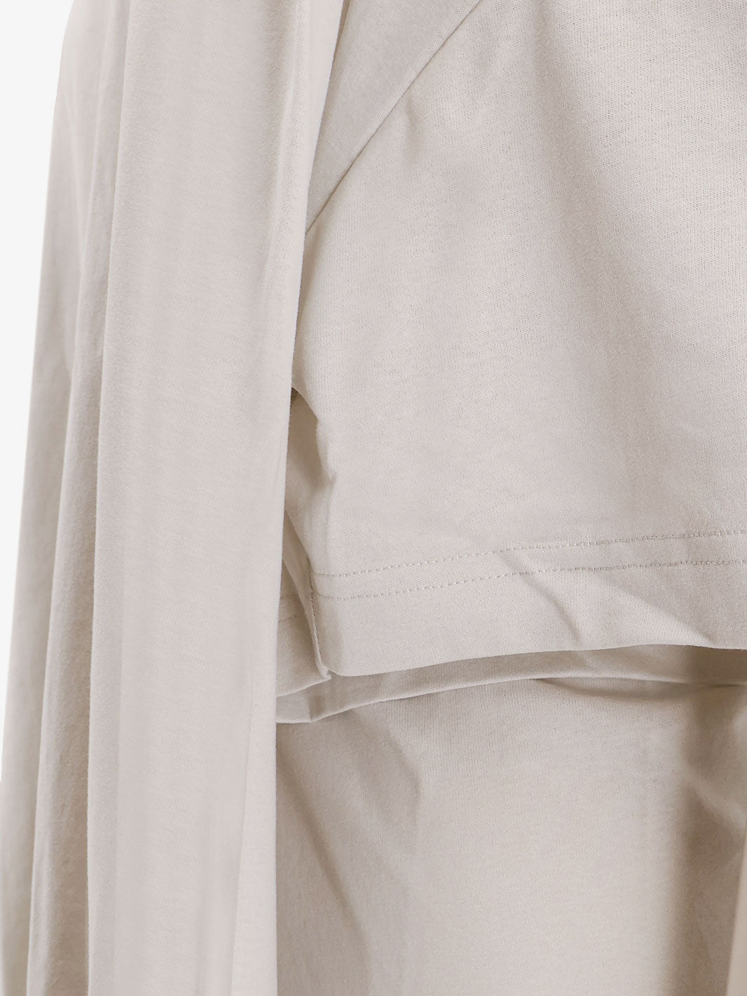 Balenciaga Women Cotton Jersey Semi Fitted Short Dress