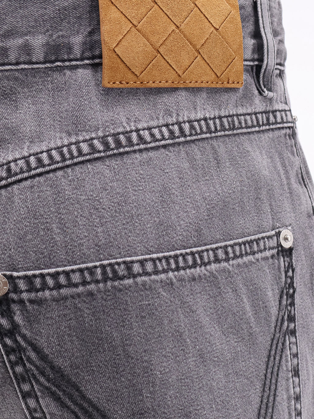 Bottega Veneta Men Light Denim Trousers