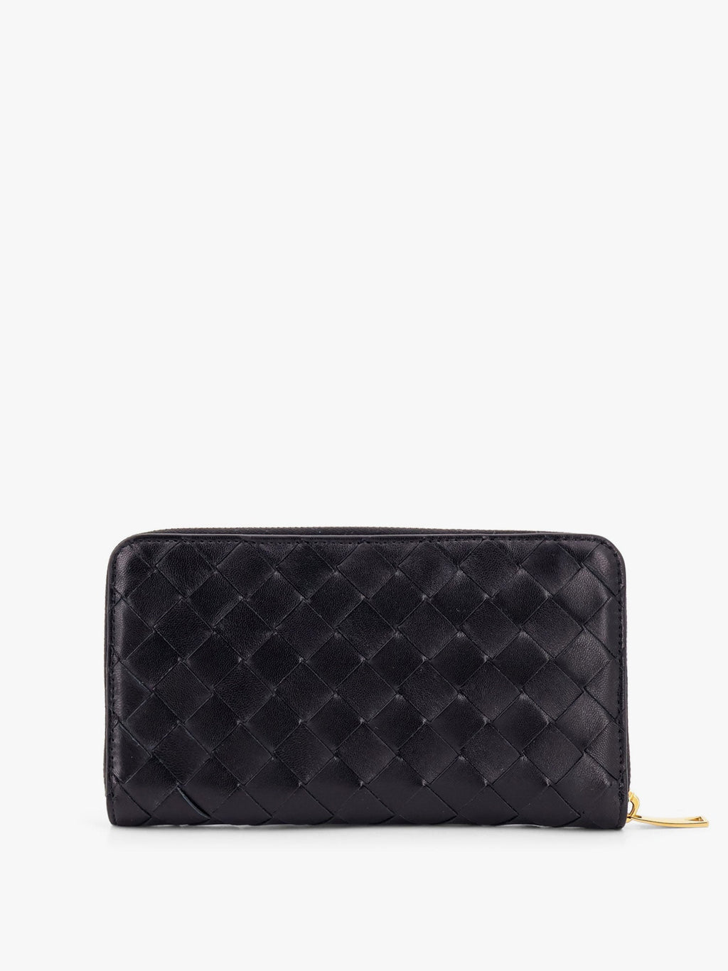 Bottega Veneta Women Leather Wallet With Intrecciato Motif