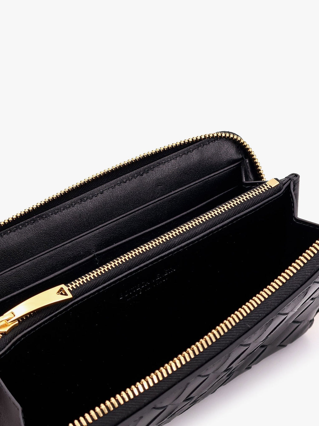 Bottega Veneta Women Leather Wallet With Intrecciato Motif