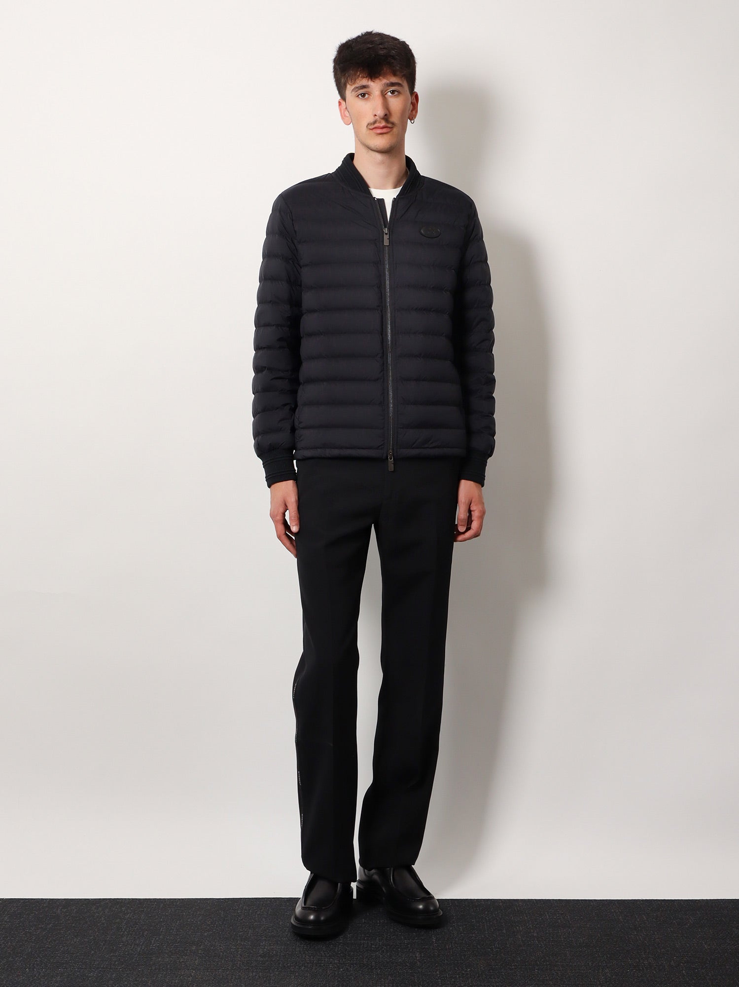 Burberry Men Dalham Down Jacket With Ekd Patch