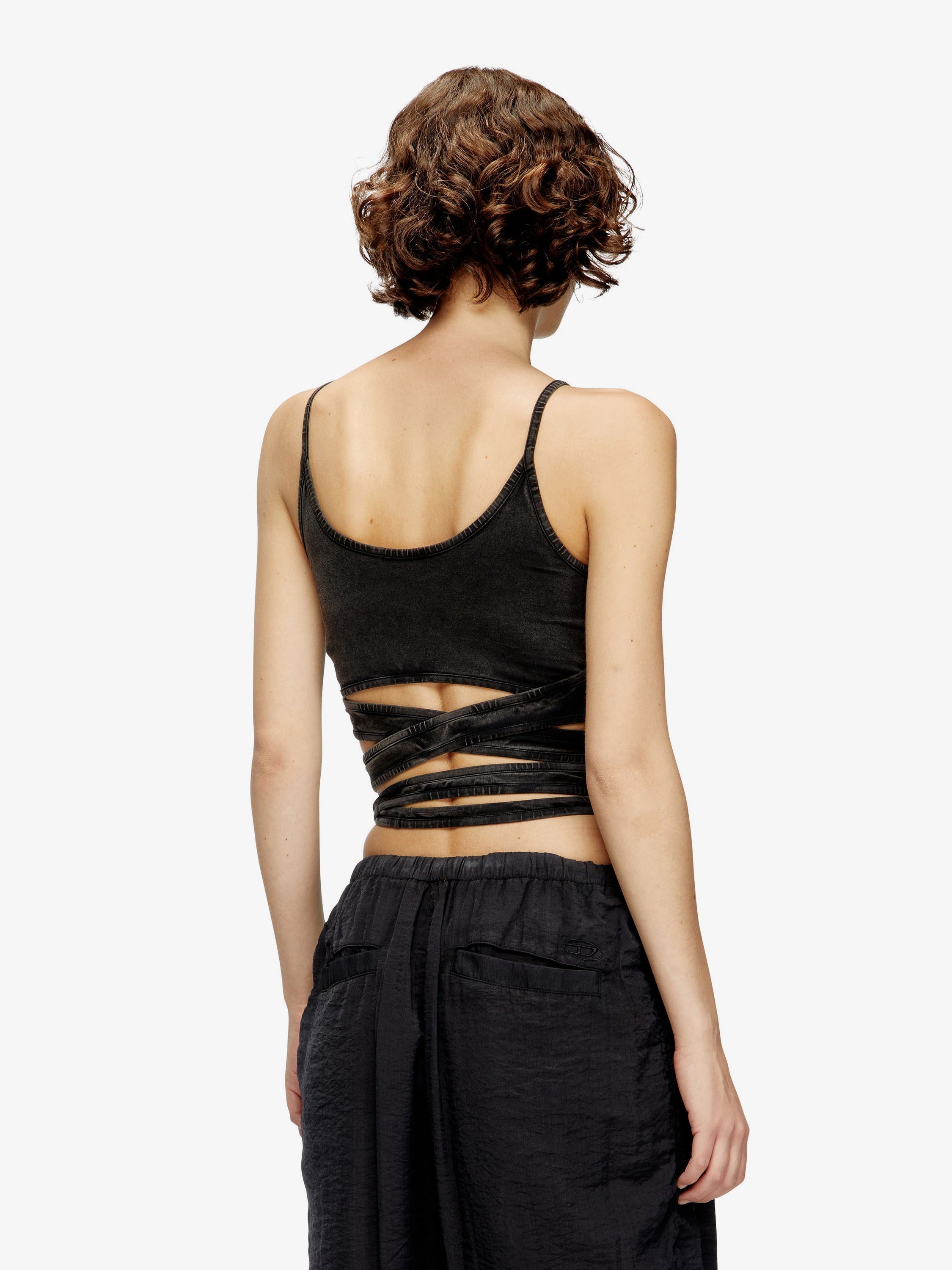 Diesel Women T-Leya Stretch Cotton Top